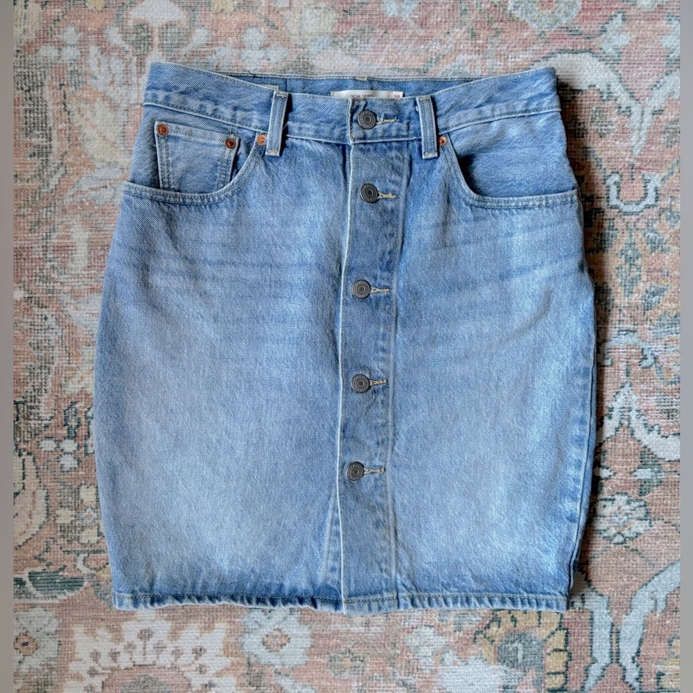 🌿🦋 Levi’s Jean Mom Skirt
